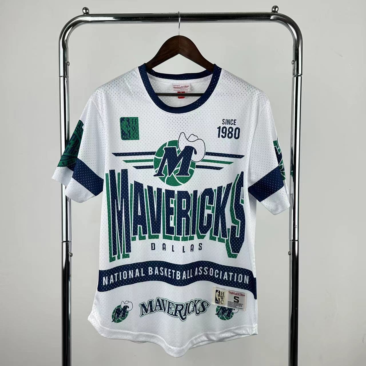 Men Dallas Mavericks white NBA 2025 Jersey